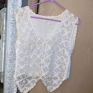 Crochet vest